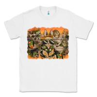 White camouflage bunny background Classic Tee - BarkalooDesign