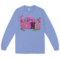 Colony Blue walentine's day be mine Long Sleeve Tee - BarkalooDesign