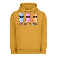Pigment Peanut Butter peepin it real easter glitter Urban Hoodie - MaliasSmallBusiness
