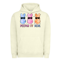 Pigment Pistachio peepin it real easter glitter Urban Hoodie - MaliasSmallBusiness