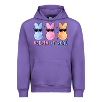 Tulip peepin it real easter glitter Urban Hoodie - MaliasSmallBusiness