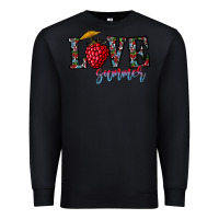 Black love summer Premium Sweatshirt - CowhideDigitalArt