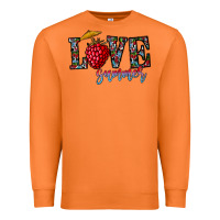 Carrot love summer Premium Sweatshirt - CowhideDigitalArt