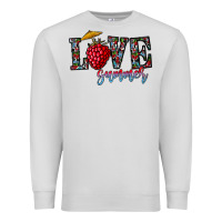 Dove Grey love summer Premium Sweatshirt - CowhideDigitalArt