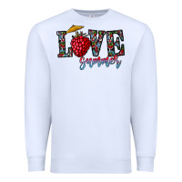 White love summer Premium Sweatshirt - CowhideDigitalArt
