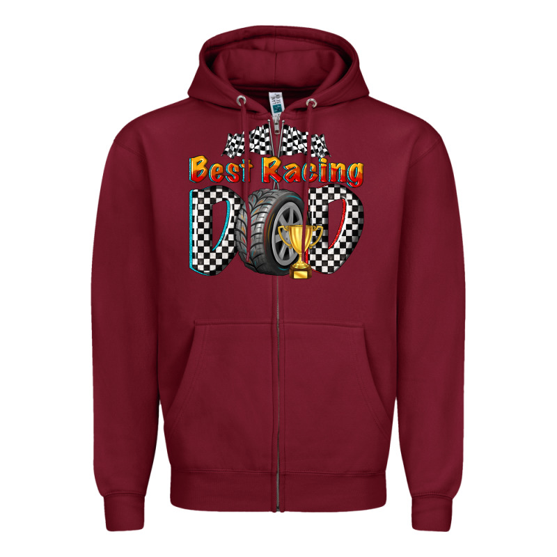 Best Racing Dad Zipper Hoodie by texasbilliewilder | Teevron