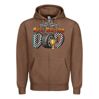Chestnut best racing dad Zipper Hoodie - texasbilliewilder