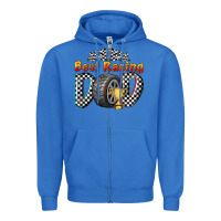 True Royal best racing dad Zipper Hoodie - texasbilliewilder