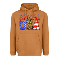 Meerkat God bless the USA Heavyweight Hoodie - Neo Western
