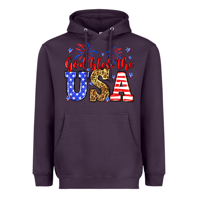 God Bless The Usa Heavyweight Hoodie by Neo Western | Teevron