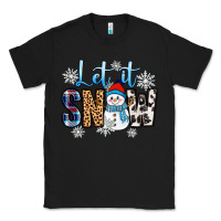 Black let it snow Classic Tee - Zillion Design Studio