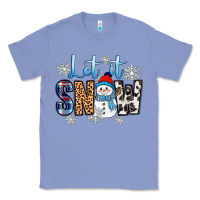 Colony Blue let it snow Classic Tee - Zillion Design Studio