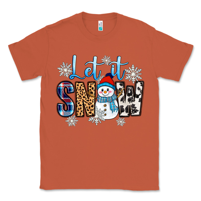 Let It Snow Classic Tee by Zillion Design Studio | Teevron
