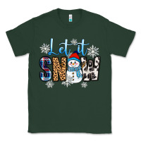 Sports Green let it snow Classic Tee - Zillion Design Studio