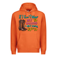 Carrot if i can't wear my boots i ain't going Premium Hoodie - BarkalooDesign