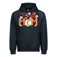 Navy t ball mom Urban Hoodie - MaliasSmallBusiness