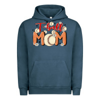 Pigment Midnight Navy t ball mom Urban Hoodie - MaliasSmallBusiness