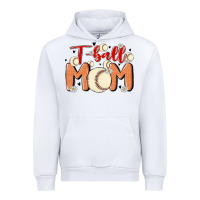 White t ball mom Urban Hoodie - MaliasSmallBusiness