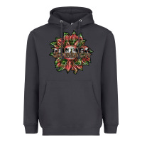 Smoke summer Heavyweight Hoodie - SublimationCraftShop