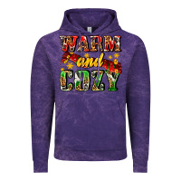 Cloud Purple warm and cozy with scarf Vintage Hoodie - AdoDesignShop