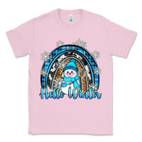 Bubblegum Pink hello winter rainbow Classic Tee - Zillion Design Studio