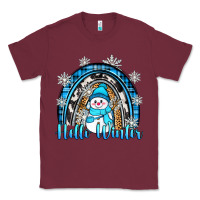 Burgundy hello winter rainbow Classic Tee - Zillion Design Studio