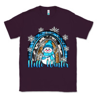 Plum hello winter rainbow Classic Tee - Zillion Design Studio