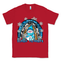 Red hello winter rainbow Classic Tee - Zillion Design Studio
