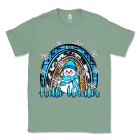 Sage hello winter rainbow Classic Tee - Zillion Design Studio