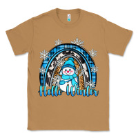 Toasted Coconut hello winter rainbow Classic Tee - Zillion Design Studio