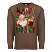 Chestnut happy holiday santa claus christmas Premium Sweatshirt - FaDigitalArtStudio