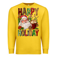 Lemon happy holiday santa claus christmas Premium Sweatshirt - FaDigitalArtStudio