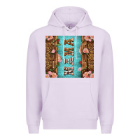 Lilac Western Mama Pink Roses Premium Hoodie - LillyAllenDesigns