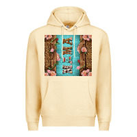 Pina Colada Western Mama Pink Roses Premium Hoodie - LillyAllenDesigns