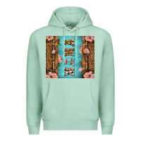 Seafoam Western Mama Pink Roses Premium Hoodie - LillyAllenDesigns