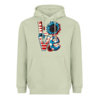 Matcha Love 4th of July Heavyweight Hoodie - CowGirlArtShop