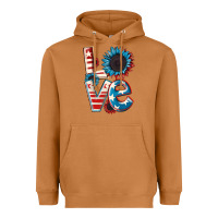 Meerkat Love 4th of July Heavyweight Hoodie - CowGirlArtShop