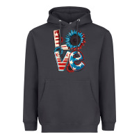 Smoke Love 4th of July Heavyweight Hoodie - CowGirlArtShop