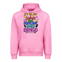 Fuchsia Pink bingo Urban Hoodie - MaliasSmallBusiness