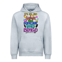 Heather Grey bingo Urban Hoodie - MaliasSmallBusiness