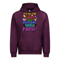 Mauve Wine bingo Urban Hoodie - MaliasSmallBusiness