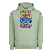 Pigment Oil Green bingo Urban Hoodie - MaliasSmallBusiness