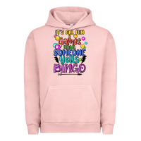 Pigment Salmon bingo Urban Hoodie - MaliasSmallBusiness