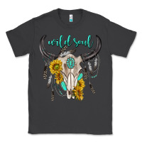Smoke wild soul boho bull skull Classic Tee - texasbilliewilder