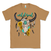 Wild Soul Boho Bull Skull Classic Tee | Teevron