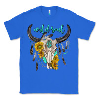 True Royal wild soul boho bull skull Classic Tee - texasbilliewilder