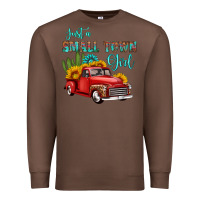 Chestnut just a small town girl with car Premium Sweatshirt - HRA Design Shop