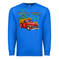 True Royal just a small town girl with car Premium Sweatshirt - HRA Design Shop