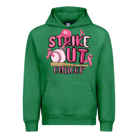 Emerald strike out cancer baseball Urban Hoodie - MaliasSmallBusiness