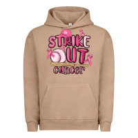 Pigment Burro strike out cancer baseball Urban Hoodie - MaliasSmallBusiness